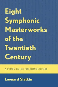 Eight Symphonic Masterworks of the Twentieth Century_cover