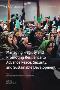 Managing Fragility and Promoting Resilience to Advance Peace, Security, and Sustainable Development_cover