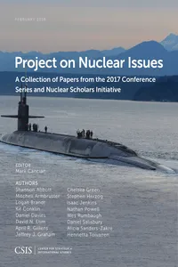 Project on Nuclear Issues_cover