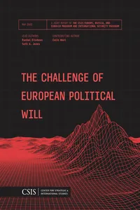 The Challenge of European Political Will_cover