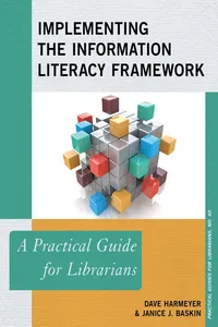 Implementing the Information Literacy Framework_cover