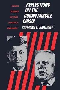 Reflections on the Cuban Missile Crisis_cover