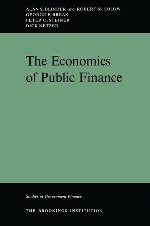 The Economics Of Public Finance