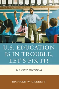 U.S. Education is in Trouble, Let's Fix It!_cover