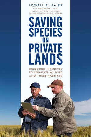 Saving Species on Private Lands