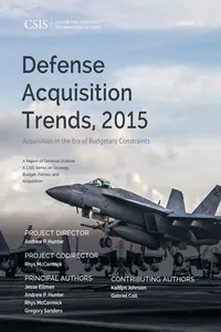Defense Acquisition Trends, 2015_cover