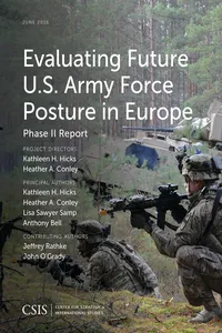 Evaluating Future U.S. Army Force Posture in Europe_cover