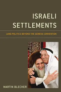 Israeli Settlements_cover