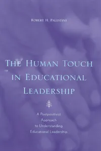 The Human Touch in Education Leadership_cover