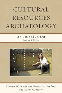 Cultural Resources Archaeology_cover