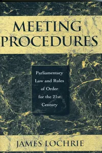 Meeting Procedures_cover
