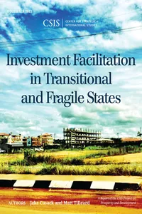 Investment Facilitation in Transitional and Fragile States_cover
