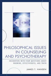 Philosophical Issues in Counseling and Psychotherapy_cover
