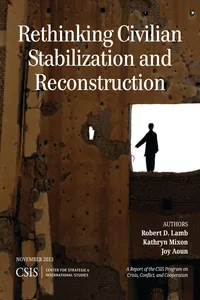 Rethinking Civilian Stabilization and Reconstruction_cover