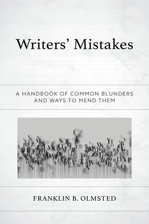 Writers' Mistakes