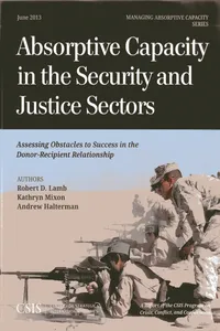 Absorptive Capacity in the Security and Justice Sectors_cover