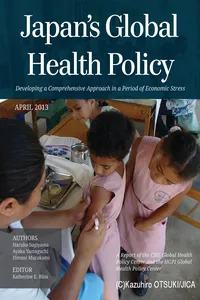 Japan's Global Health Policy_cover
