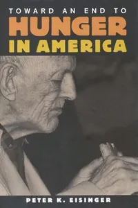 Toward an End to Hunger in America_cover