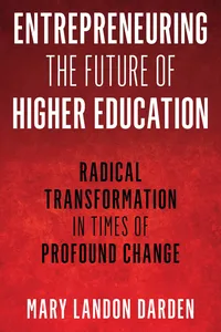 Entrepreneuring the Future of Higher Education_cover