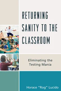 Returning Sanity to the Classroom_cover