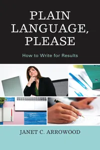 Plain Language, Please_cover
