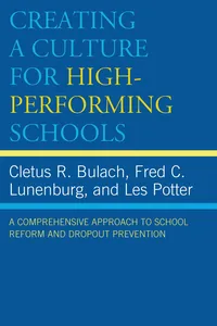 Creating a Culture for High-Performing Schools_cover