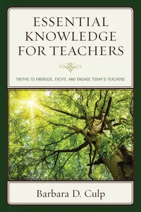 Essential Knowledge for Teachers_cover