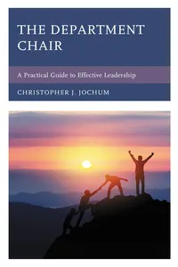 The Department Chair_cover