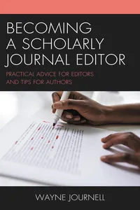 Becoming a Scholarly Journal Editor_cover