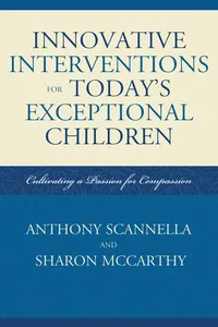 Innovative Interventions for Today's Exceptional Children_cover