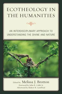 Ecotheology in the Humanities_cover