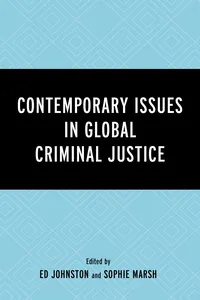 Contemporary Issues in Global Criminal Justice_cover