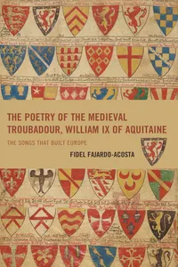 The Poetry of the Medieval Troubadour, William IX of Aquitaine_cover