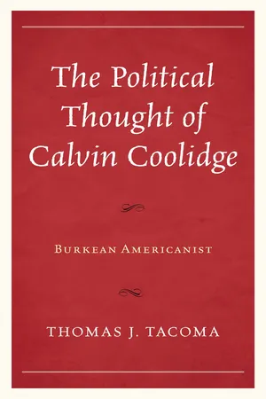 The Political Thought of Calvin Coolidge
