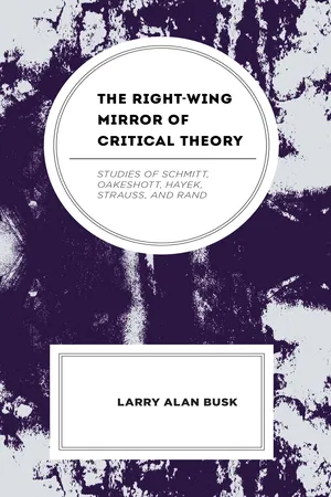 The Right-Wing Mirror of Critical Theory