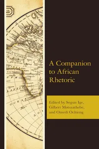 A Companion to African Rhetoric_cover