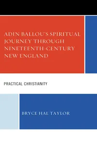 Adin Ballou's Spiritual Journey through Nineteenth-Century New England_cover
