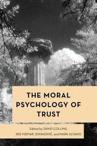 The Moral Psychology of Trust_cover