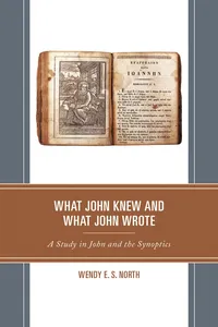 What John Knew and What John Wrote_cover