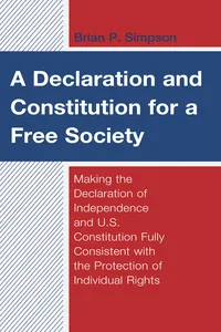 A Declaration and Constitution for a Free Society_cover