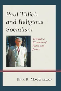 Paul Tillich and Religious Socialism_cover