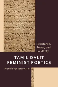 Tamil Dalit Feminist Poetics_cover