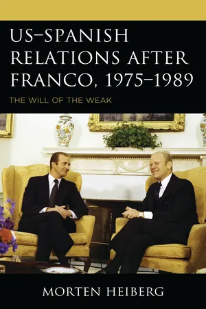 US–Spanish Relations after Franco, 1975–1989