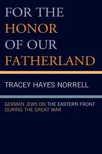 For the Honor of Our Fatherland_cover