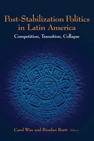 Post-Stabilization Politics in Latin America