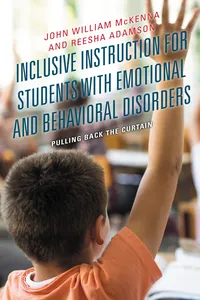 Inclusive Instruction for Students with Emotional and Behavioral Disorders_cover