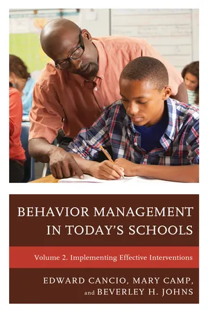 Behavior Management in Today’s Schools: Implementing Effective Interventions