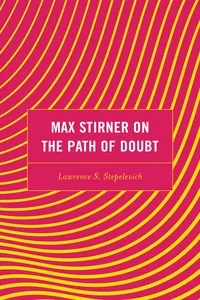 Max Stirner on the Path of Doubt_cover