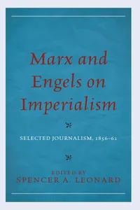 Marx and Engels on Imperialism_cover