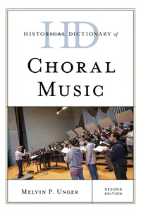 Historical Dictionary of Choral Music_cover